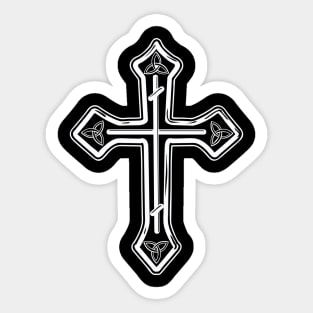 Cross 01 Great for Mask Sticker